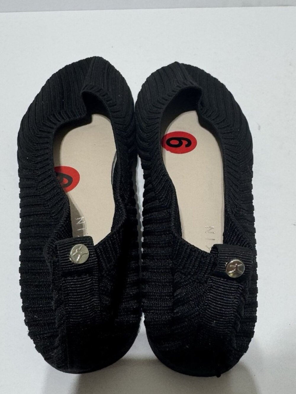 Danskin Womens Hope Flats Black Size 6 M - Picture 4 of 5